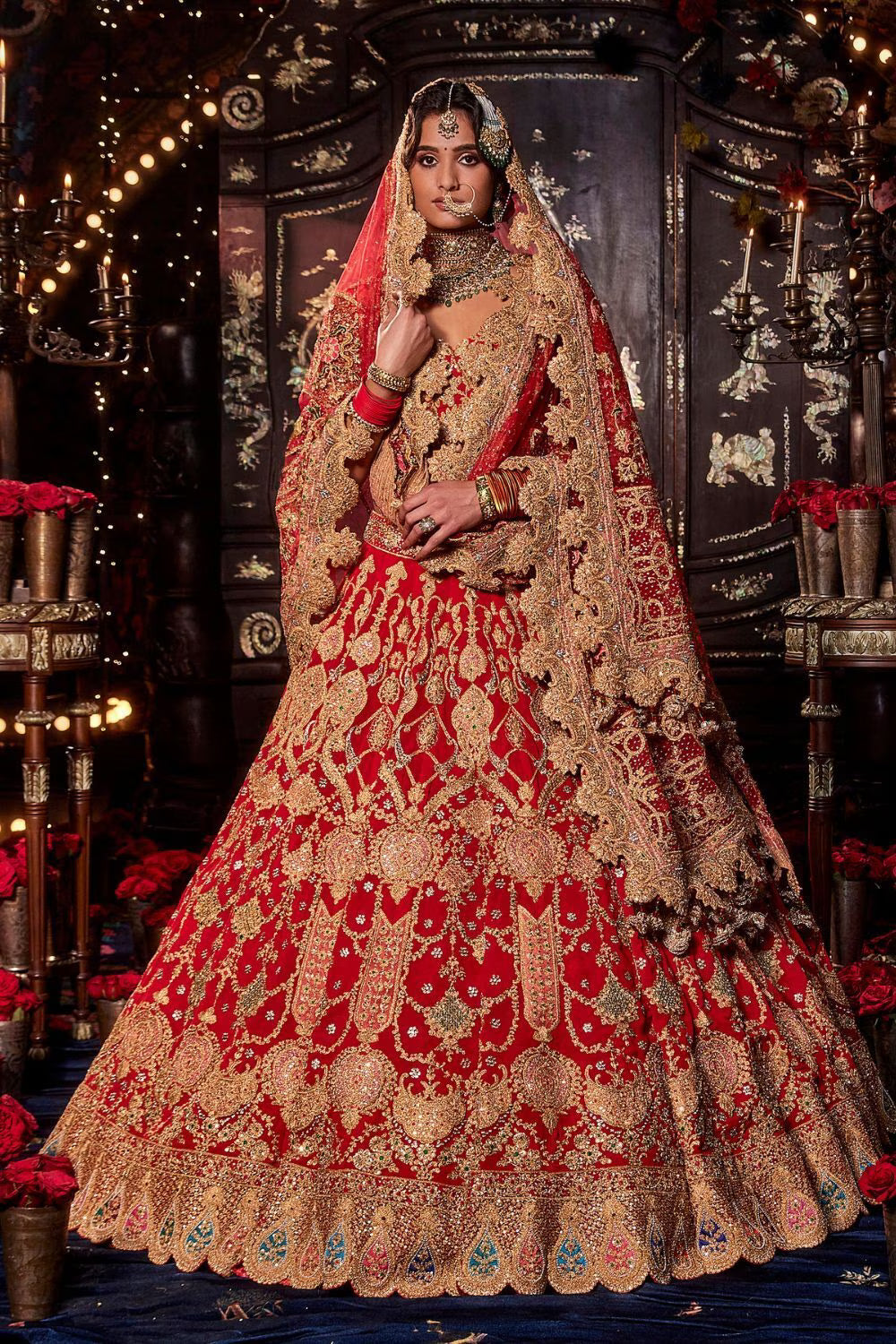 Luxury Lehenga Red