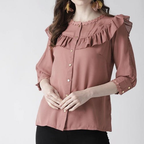 Ladies Top Baby Pink