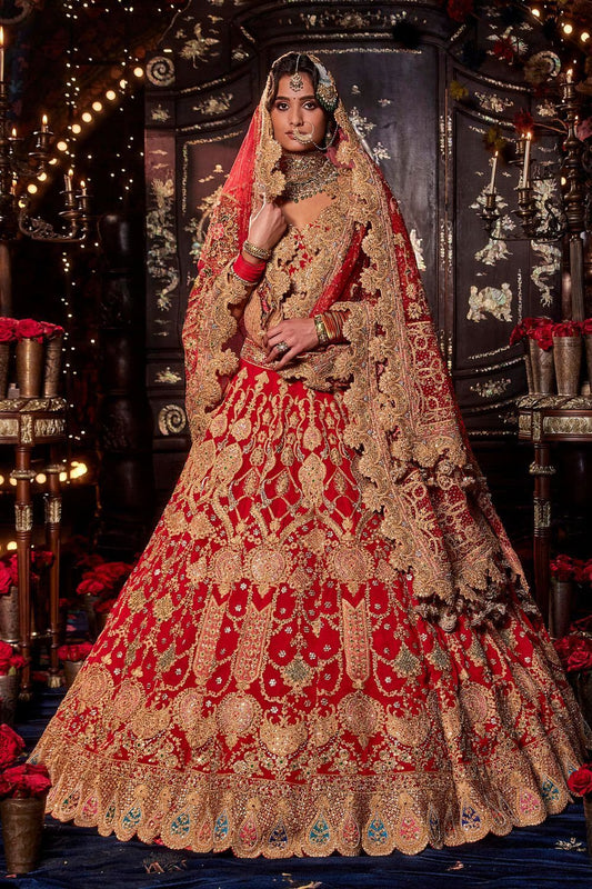 Luxury Lehenga Red