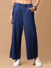 Ladies Trouser Blue